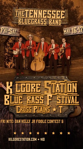 Come hear The Tennessee Bluegrass Band at the Kilgore Station Bluegrass Festival in Cross Plains, TN. Lincoln Hensley, Tim Laughlin, Jacob Sheffield, Josiah Sheffield, and the great Michael Feagan! They will play one set on Saturday, May 17. Info and tix at kilgorestation.com. #bluegrass #bluegrassfestival | Kilgore Station Bluegrass Festival