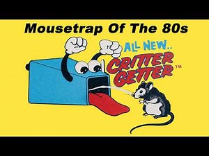 Critter Getter - Why This 1980s Vintage Mouse Trap Is Awesome! Mousetrap Monday. How To Catch Mice