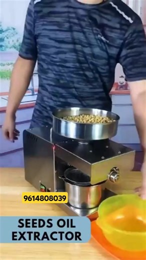 Mini oil Machine || oil Expeller Machine ✅ #ytshorts #oilmaking