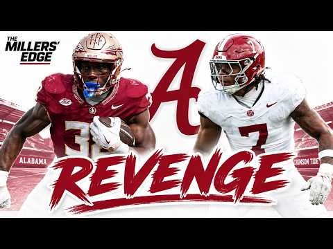 Alabama Looking to Make a STATEMENT Against Florida State! Here’s How They Will Do It