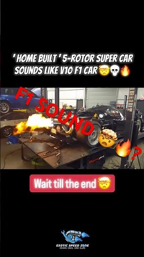 5 Rotor Supercar That Sounds EXACTLY Like F1 🤯🔥
