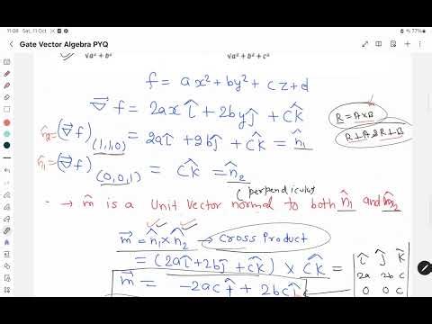GATE PH 2026 | Vector Algebra – Topicwise PYQs (2001–2025) | Complete Concept Revision + Solutions#