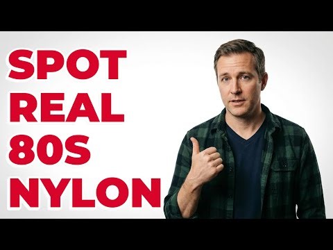 How Can You Identify Iconic 80s Shiny Nylon?