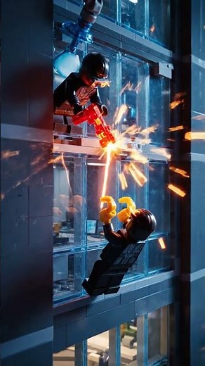 LEGO Secret Agents Infiltrate a Skyscraper at Night 🌃🕵️‍♂️