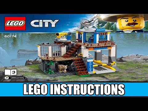 LEGO Instructions | City | 60174 | Mountain Police Headquarters (Book 3)