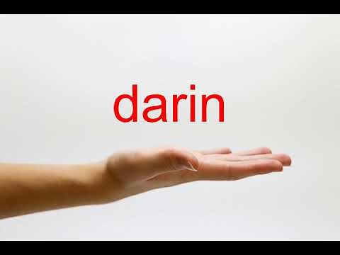 How to Pronounce darin - American English