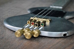 Beautiful Metal Electric Ukulele with Build Shots