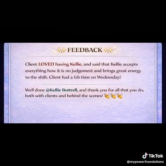 The best part of what we do? Hearing feedback like this from our clients and families. 💜 One thing we pride ourselves on at Mypower Foundations is getting the match right. Support isn’t just about filling shifts — it’s about understanding our clients, their preferences, personalities and what helps them feel comfortable and confident. When the right people come together, incredible things happen. The feedback we receive from clients and families is a reminder of how important that alignment tru