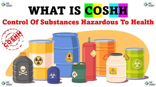 What is COSHH??? (Control Of Substances Hazardous To Health) | Introduction to COSHH | Chemical | HSE Insider - 360
