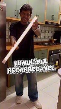 Luminária recarregável , um achadinho muito interessante