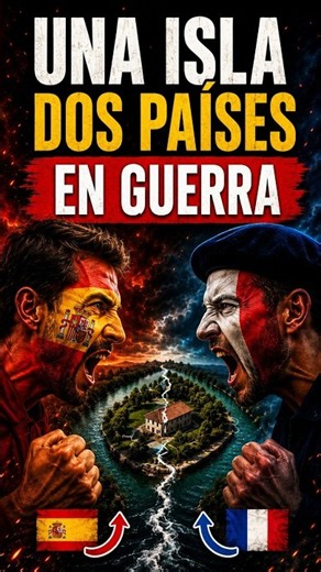 Esta isla no sabe de qué país es 😮