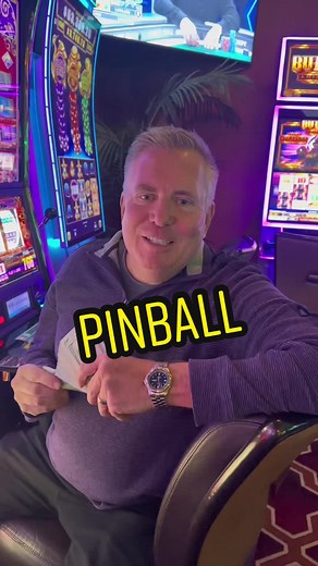 Real life Pinball!! #pinball #lasvegas #slots