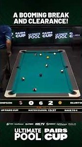 𝗕𝗟𝗨𝗥𝗧𝗢𝗡 𝗦𝗠𝗔𝗦𝗛𝗘𝗦 𝗧𝗛𝗘 𝗕𝗥𝗘𝗔𝗞 𝗔𝗡𝗗 𝗥𝗨𝗡𝗦 𝗧𝗛𝗘 𝗧𝗔𝗕𝗟𝗘! 🎱