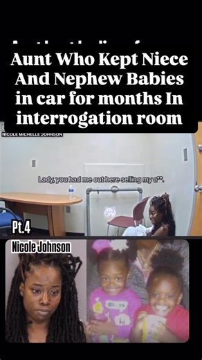 TrucrimeLeeNikka on Instagram: "Nicole Johnson in Interrogation Room Crying Wondering why she did these terrible acts of killing her young 7 yo and 5 yo niece and nephew #nicolejohnson #viral #repost #baltimore #crime"