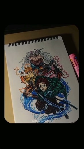 demon slayer sketch #art #drawing #sketch #anime