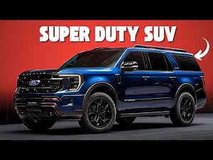 2026 Ford Excursion - TOO BIG for Most People And (That's the Point)