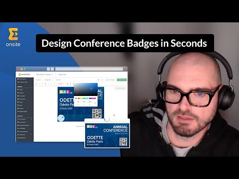 Conference Badge Design: Manage it Like a Pro! | Event Tech Insiders: Do More With Less