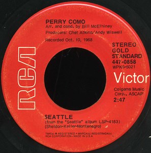 Perry Como - Seattle / It's Impossible