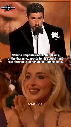 Sabrina Carpenter × Bad Bunny — The Timeline Is Interesting #BadBunny #SabrinaCarpenter #Shorts