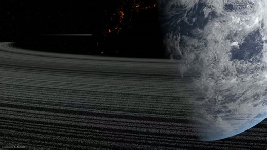 I wondered what if the moon split in two?🌙