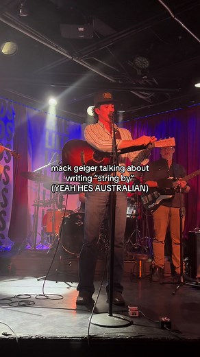 Mack Geiger Australian Accent talking about writing “String By”