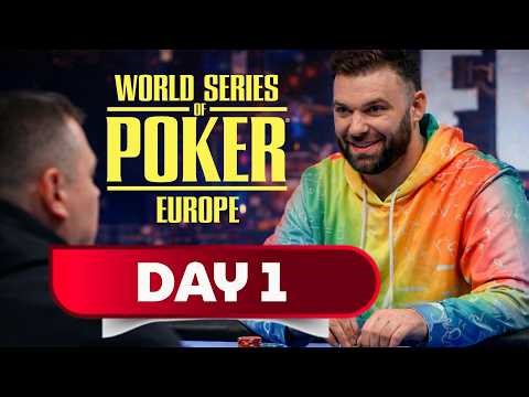Day 1 of the WSOP Europe - Main Event