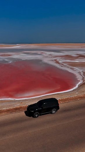 Pink Lake in Oman's Jalan Bani bu Ali 🇴🇲 | OMAN UPTO DATE