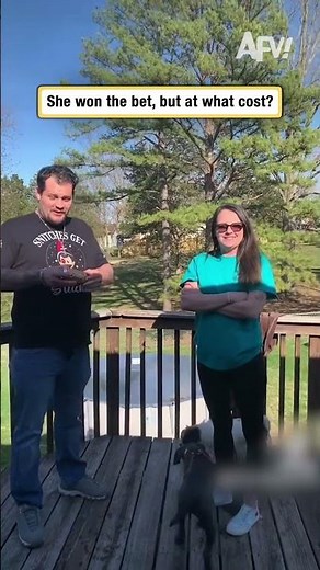 She won the bet, but at what cost?