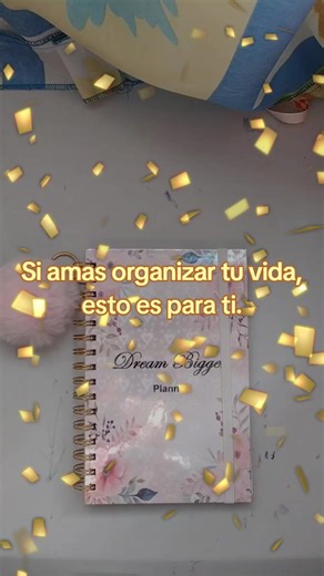 Planner mensual más cuaderno estilo floreado. #planner #cuadernosbonitos #regaloscreativos
