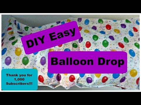 "Surprise! How to Create an Epic Balloon Drop for 1000 Subscribers"