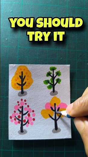 Draw TREES Fast and Easy with These 5 Simple Tricks!