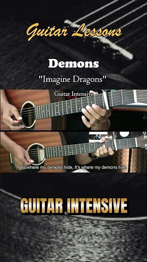 Demons - Imagine Dragons | EASY Guitar Lessons - Guitar Tutorial #guitarlessons