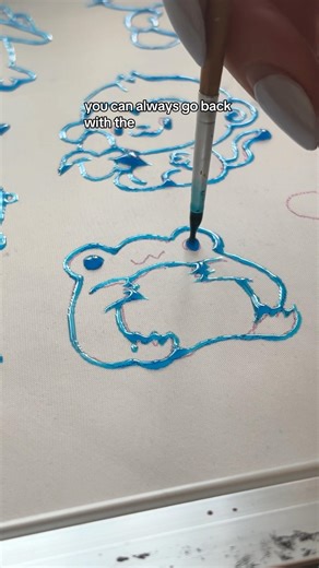 How I use drawing fluid 💕