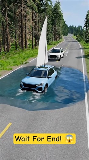 Cars vs Huge Water Pit Challenge | BeamNG.Drive