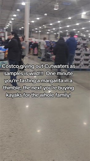 I did not have cutwater samples becoming a thing on my 2026 bingo card!! #Costco #cutwater
