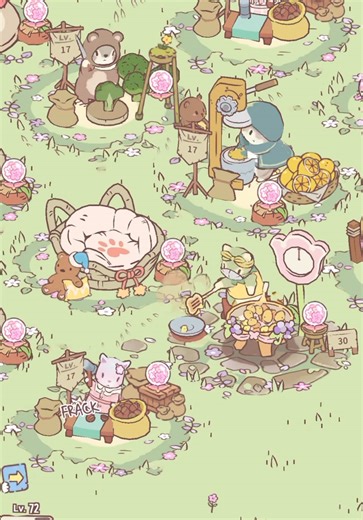 my life lately has been cats & soup and i adore my collection of hardworking kitties, been working on this for years now! 🪴 they’re all named after beastars characters 🫣 (and one kitty is very xavier themed..) #catsandsoup #idlegame #beastars #cats