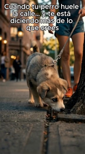 🐶 Cuando tu perro huele la calle… y te está diciendo más de lo que crees