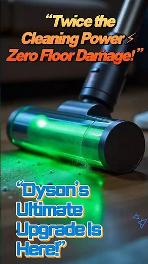 “Dyson Double Soft Roller Head Review｜LED Cleaning Power for V7–V15 Vacuum Models”