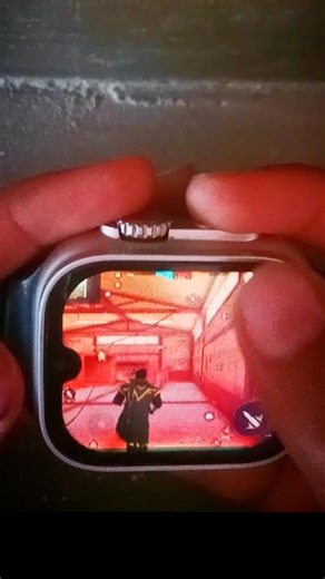 s9 ultra smartwatch ⚡ Android 🔥 Handcam freefire 😀 game play #shorts #watch #trending