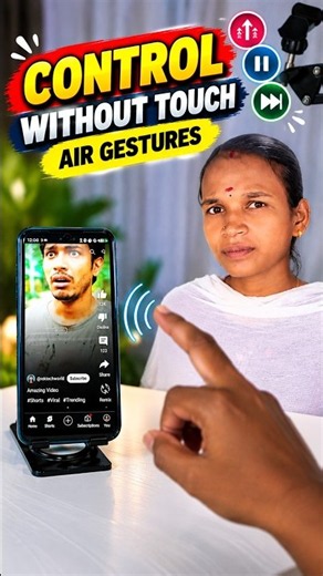 Spatial Touch App Tutorial 🔥 Control Your Phone Without Touching! #Shorts