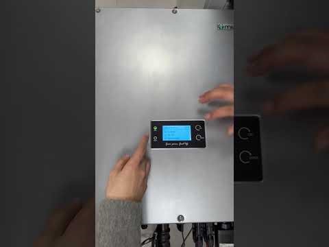 Hybrid Inverter LCD display operation