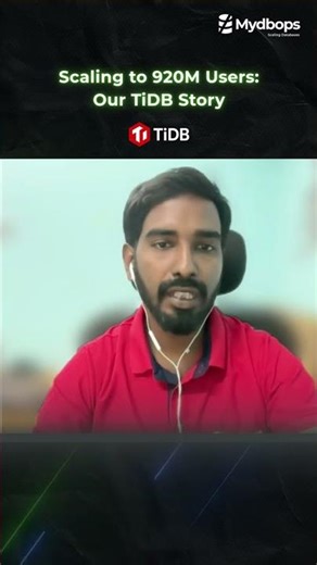 920M Users: MySQL to TiDB Migration Story | 3.26M QPS Zero Downtime | Watch Full Webinar