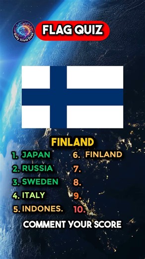 Can You Identify These 10 National Flags?