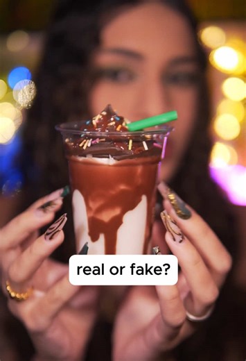 real or fake asmr ✨yt: brininha asmr 🤍