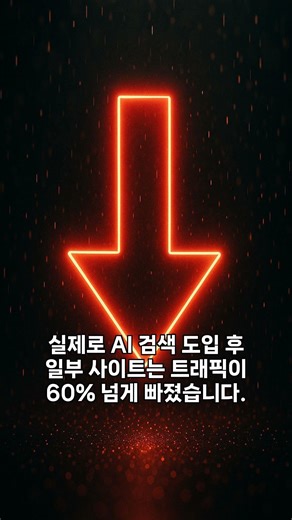 구글 트래픽이 사라지고 있습니다 | AI 검색 제로클릭 시대의 진실