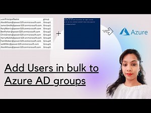 Powershell to add users to multiple Azure AD groups