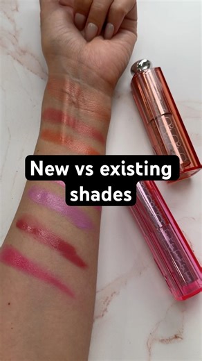 Dior blush sticks - new vs existing shades