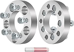 ECCPP 2PCS 1" Wheel Spacers Adapter 5 lug change bolt pattern from 5x4.5(5x114.3) to 5x100 12x1.5 Studs fit 2001-2010 for Chrysler PT Cruiser| 2003-2011 for Toyota Corolla| 1986-2005 for Toyota Celica