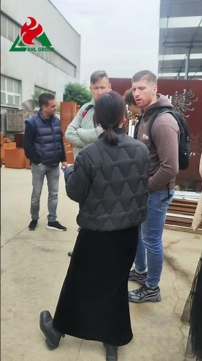 Corten Steel Manufacturer - Customer Visit Factory #corten #landscapedesign