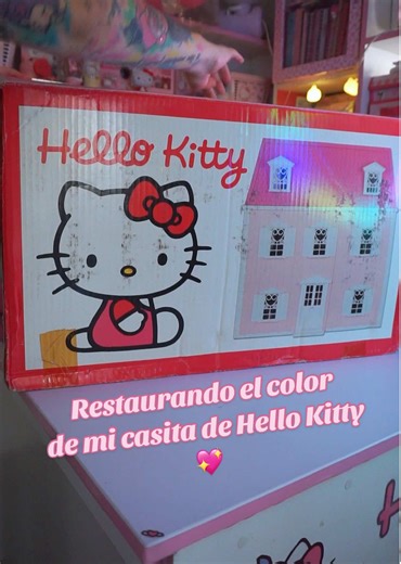 Restaurando el color de mi casita de Hello Kitty 💖